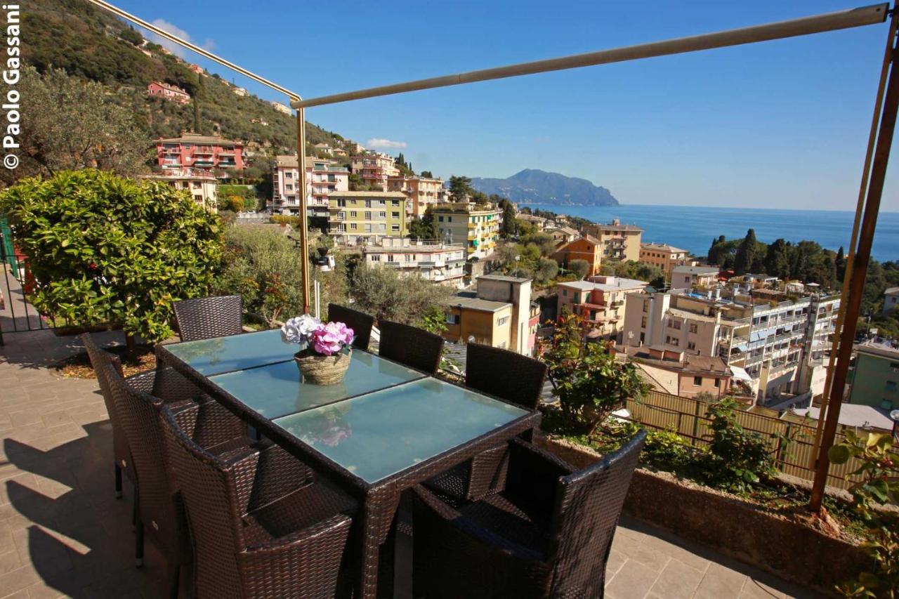 Cav Gli Ulivi Di Bogliasco Parcheggio Privato Gratuito 빌라 외부 사진